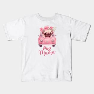 Pug Mama Kids T-Shirt